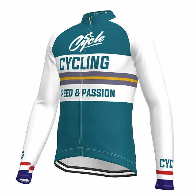 Mens Cycling Jerseys Clothing MTB Bicycle Sports Wear Long Sleeve Bike Shirt Top 