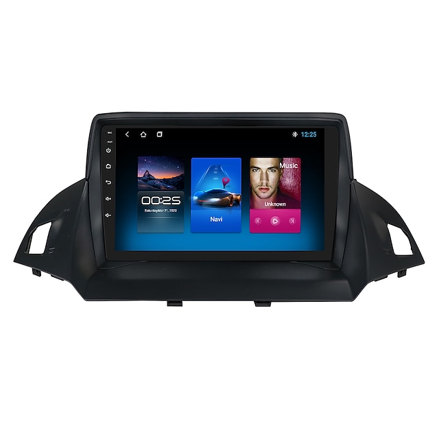  For Ford Kuga 2013-2017 Autoradio Car Navigation Stereo Multimedia Car Player GPS Radio 9 inch IPS Touch Screen 1 2 3G Ram 16 32G ROM Support iOS Carplay WIFI Bluetooth 4G 2 Din
