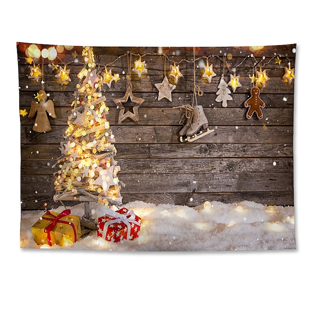 Home & Garden Home Decor | Christmas Santa Claus Holiday Party Wall Tapestry Art Decor Blanket Curtain Picnic Tablecloth Hanging