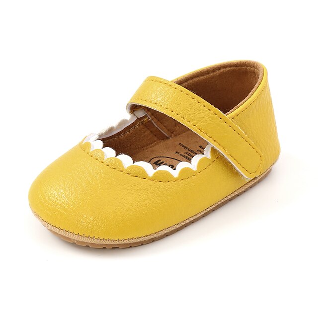 Shoes & Bags Kids Shoes | Boys and Girls Flats Baby & Toddler Shoes First Walkers PU Casual / Daily Infants(0-9m) Daily Indoor Y