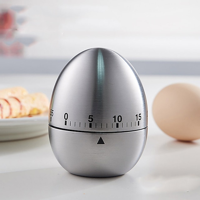 δημιουργική κουζίνα μηχανικό χρονόμετρο αυγό χρονόμετρο τύπου μήλου 60 λεπτά μαθητής χρονισμός ψήσιμο υπενθύμιση μαγειρέματος