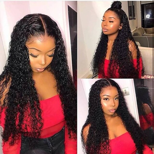 Beauty & Hair Wigs & Hair Pieces | 13*4 /4*4 Lace Front Human Hair Wigs For Black Women Water Wave 150%/180% Density Brazilian R