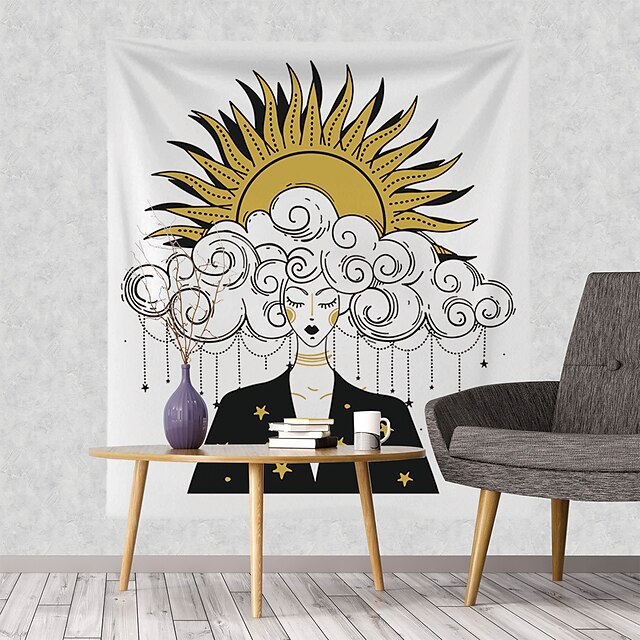 Home & Garden Home Decor | Tarot Divination Wall Tapestry Art Decor Blanket Curtain Hanging Home Bedroom Living Room Decoration 