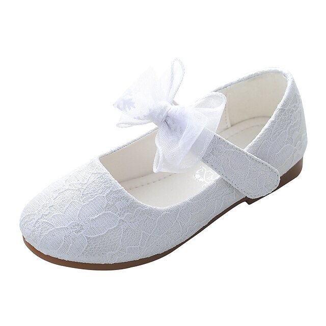 Shoes & Bags Kids Shoes | Girls Flats Flower Girl Shoes Lace Breathable Mesh Breathability Wedding Cute Dress Shoes Toddler(9m-4