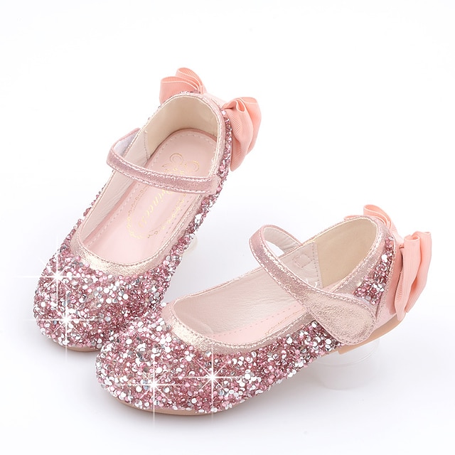 Shoes & Bags Kids Shoes | Girls Flats Lightweight Princess Shoes Leather Wedding Sequins Big Kids(7years +) Little Kids(4-7ys) W