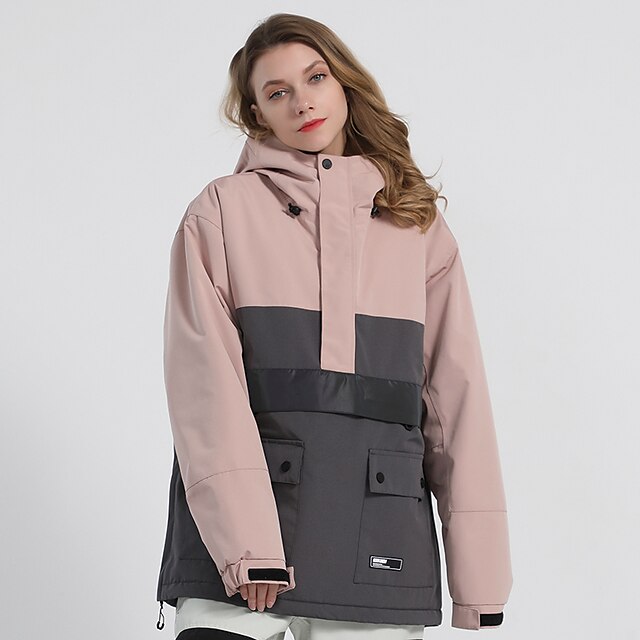 reflective snow jacket