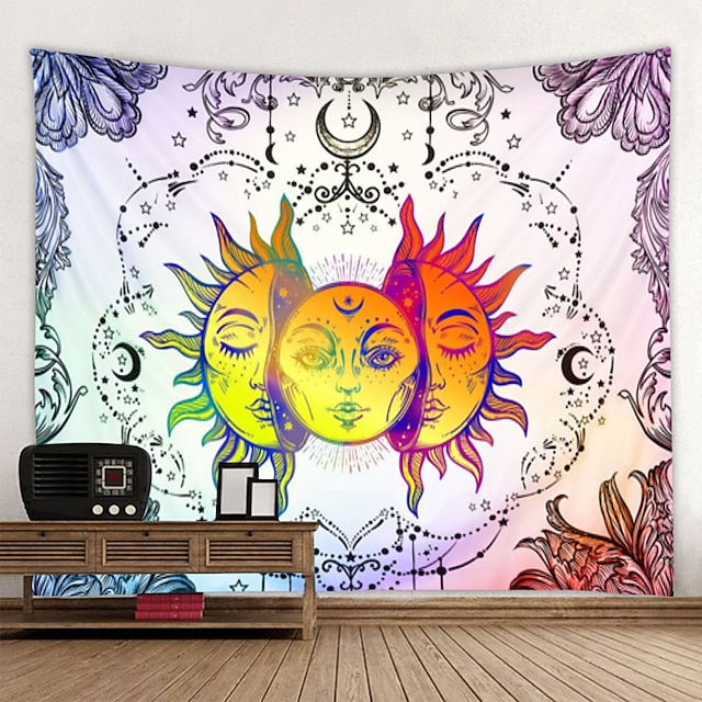 Home & Garden Home Decor | Tarot Divination Wall Tapestry Art Decor Blanket Curtain Hanging Home Bedroom Living Room Decoration 