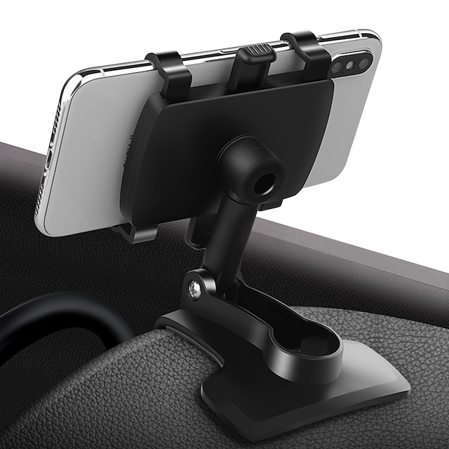  Uchwyt samochodowy Typ klamry Obrót 360 ° Posiadacz telefonu na Samochód Kompatybilny z Telefon komórkowy Dodatek do telefonu