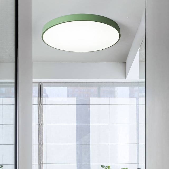  Luzes de teto LED de 30 cm lâmpadas de teto com design circular regulável