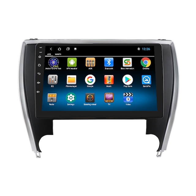  For Toyota Camry 2015-2017 Android 10.0 Autoradio Car Navigation Stereo Multimedia Car Player GPS Radio 10 inch IPS Touch Screen 1 2 3G Ram 16 32G ROM Support iOS Carplay WIFI Bluetooth 4G