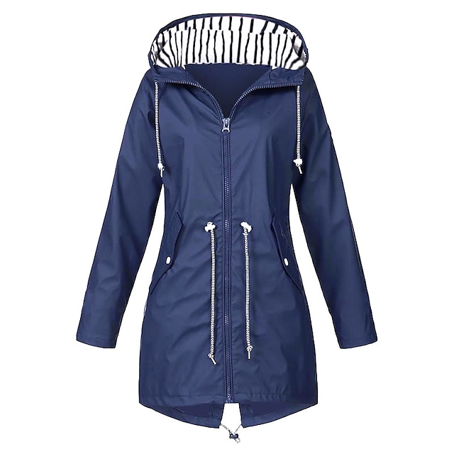  jachetă de ploaie impermeabilă pentru femei jachetă de ploaie ușoară în aer liber jachetă de ploaie jachetă de drumeție jachetă izolată respirabilă cu glugă jachetă de ploaie rezistentă la apă primăvară toamnă călătorie pescuit alpinism