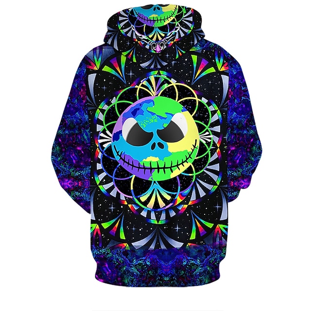 Baby & Kids Boys Clothing | Kids Boys Hoodie Long Sleeve 3D Print Halloween pattern Pocket Multicolor Children Tops Fall Active 