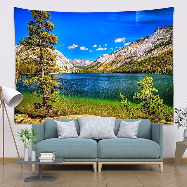 Home & Garden Home Decor | Landscape Wall Tapestry Art Decor Blanket Curtain Hanging Home Bedroom Living Room Decoration Polyest