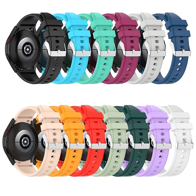 Shop4 - Apple Watch 5 40mm Bandje - Large Siliconen Donker Blauw |  Shop4smartwatch