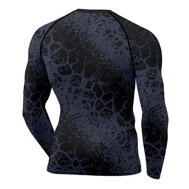 Sports & Outdoors Running, Jogging & Walking | 21Grams Mens Long Sleeve Compression Shirt Running Shirt Top Athletic Athleisure 