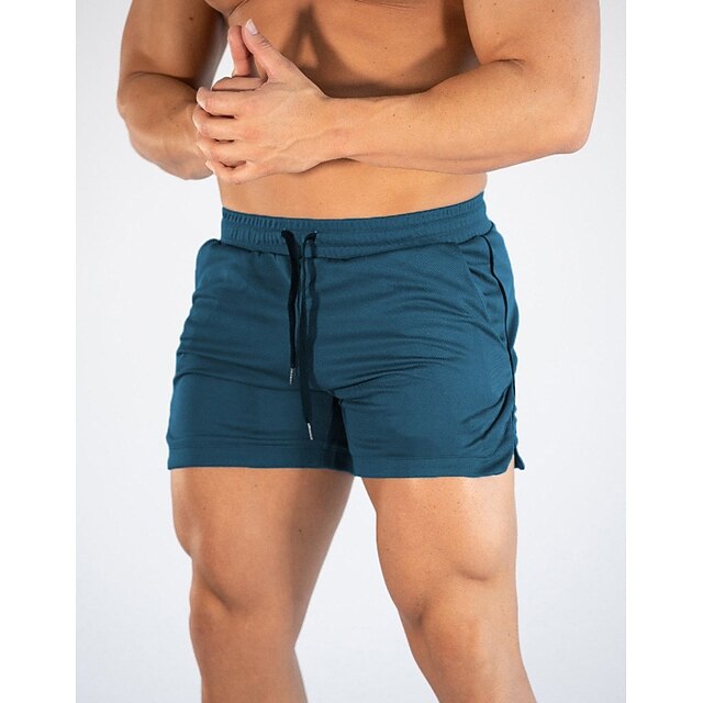 Short Sport Homme Grande Taille Jamron - Maille Respirante Avec Poches Zippées