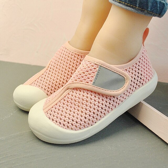 GarçOn Fille Mocassins Chaussures De Running Mesh Respirant LéGer Baskets Mode Mignon Enfants Chaussettes Sneakers sans Lacets