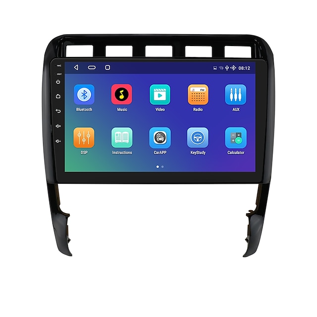  9 Android 11.0 Car Radio for Porsche Cayenne 1 2002-2009 Multimedia Video Player 2Din WiFi Navigation Carplay DVD Head Uni
