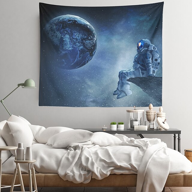 Home & Garden Home Decor | Astronaut Wall Tapestry Art Decor Blanket Curtain Hanging Home Bedroom Living Room Decoration Polyest