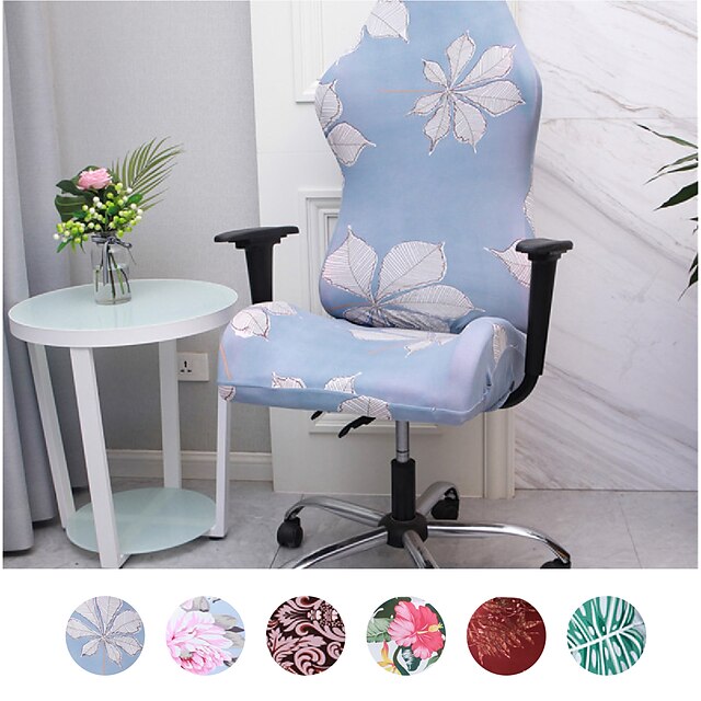Elastic Computer Office Rotating Chair Cover Slipcover Protector Home Supplies z 