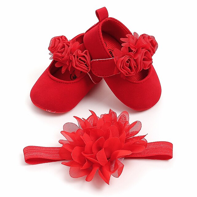 Shoes & Bags Kids Shoes | Baby Girls Mary Jane Flats with Bowknot Non-Slip Toddler Princess Dress Shoes First Walker(9m-2ys) Inf