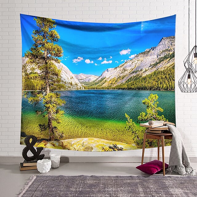 Home & Garden Home Decor | Landscape Wall Tapestry Art Decor Blanket Curtain Hanging Home Bedroom Living Room Decoration Polyest