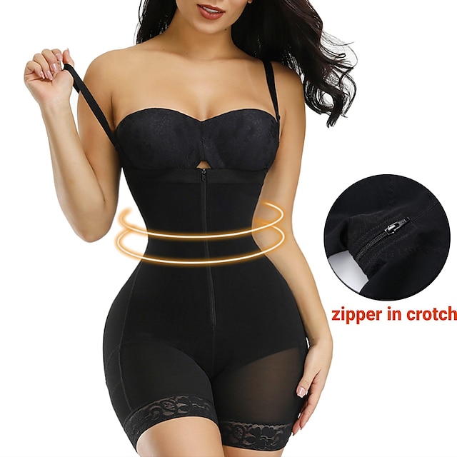 Women Slimming Body Shaper Butt Lifter Bodysuits Push Up Underwear Corset Fajas Colombianas Waist Trainer Bodysuit 8826146 – $23.09