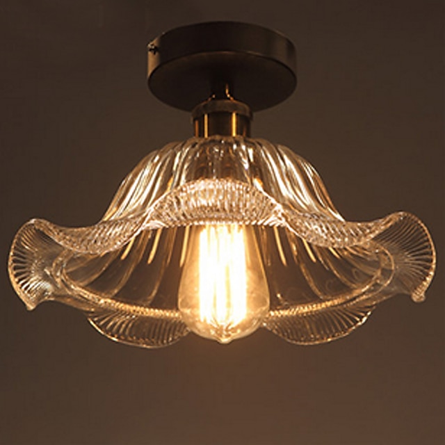  25 cm luz pendente de design único cobre estilo vintage galvanizado vintage 220-240v
