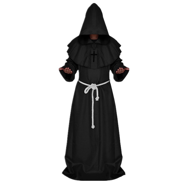 Toys & Hobbies Cosplay & Costumes | Pastor Cosplay Costume Adults Mens Halloween Festival Halloween Festival / Holiday Terylene 