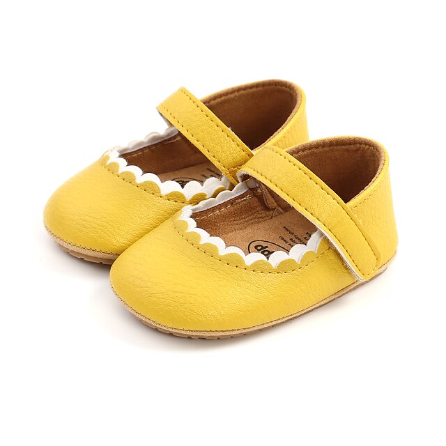 Shoes & Bags Kids Shoes | Boys and Girls Flats Baby & Toddler Shoes First Walkers PU Casual / Daily Infants(0-9m) Daily Indoor Y