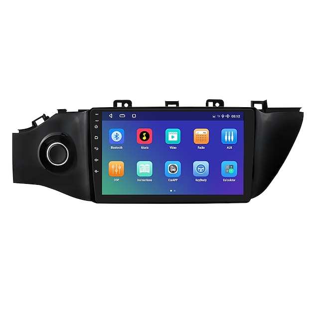  T1K29002 9 tum 2 Din Android 10.0 In-Dash DVD-spelare Bil GPS-navigator Pekskärm GPS Wifi för Kia kia k2