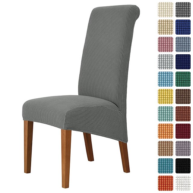 Chair Protector Covers Seat Slipcover, Dark Teal Dining Chair Covers