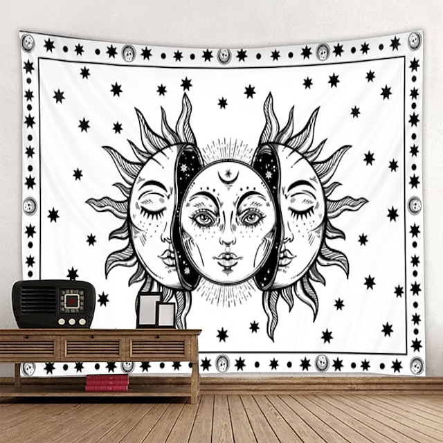 Home & Garden Home Decor | Tarot Divination Wall Tapestry Art Decor Blanket Curtain Hanging Home Bedroom Living Room Decoration 