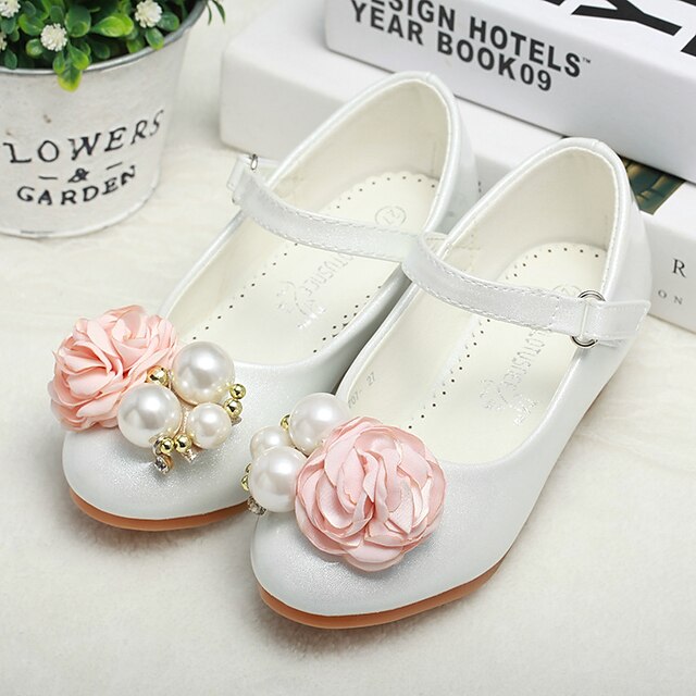 Shoes & Bags Kids Shoes | Girls Heels Heel PU Wedding Dress Shoes Little Kids(4-7ys) Big Kids(7years +) Wedding Party Party & Ev