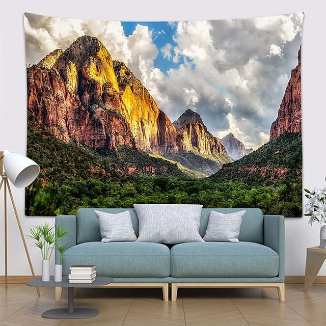 Home & Garden Home Decor | Landscape Wall Tapestry Art Decor Blanket Curtain Hanging Home Bedroom Living Room Decoration Polyest