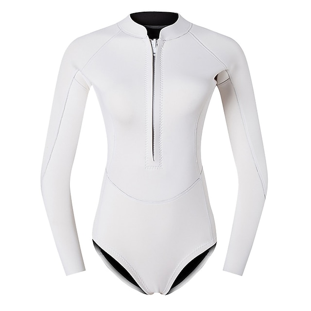 Sports & Outdoors Surfing, Diving & Snorkeling | Womens Shorty Wetsuit One Piece Swimsuit 2mm CR Neoprene Diving Suit Thermal Wa