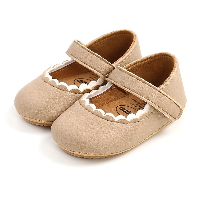 Shoes & Bags Kids Shoes | Boys and Girls Flats Baby & Toddler Shoes First Walkers PU Casual / Daily Infants(0-9m) Daily Indoor Y