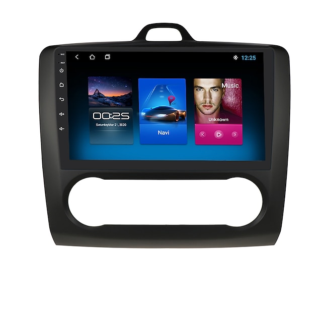  9 inch autoradio multimedia speler navigatie gps 2din carplay stereo voor ford focus 2 3 mk2 mk3 2004 2005 - 2011