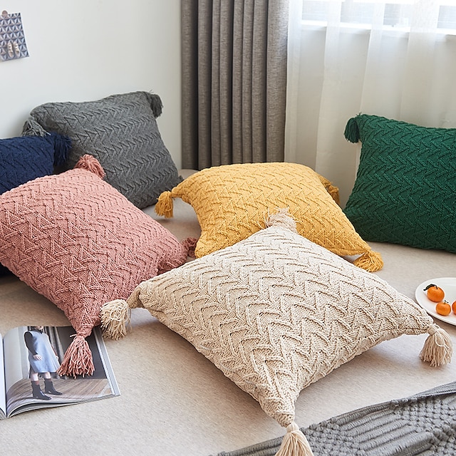 Camera Waist Sofa Cover 18'' Home Case Cushion Pillow Polyester Decor Throw
