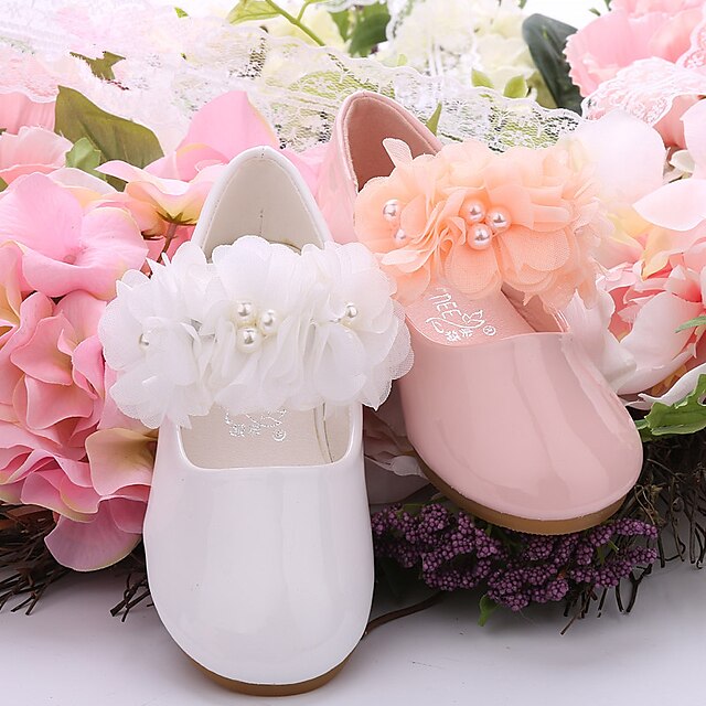 Shoes & Bags Kids Shoes | Girls Flats Flower Girl Shoes Patent Leather Wedding Dress Shoes Toddler(9m-4ys) Little Kids(4-7ys) We