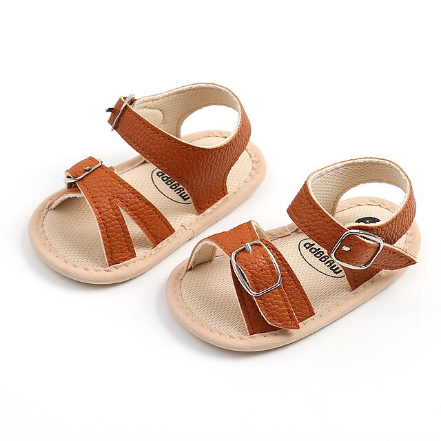 Shoes & Bags Kids Shoes | Boys and Girls Sandals Infant shoes Baby Shoes First Walkers Synthetics Casual / Daily Infants(0-9m) D