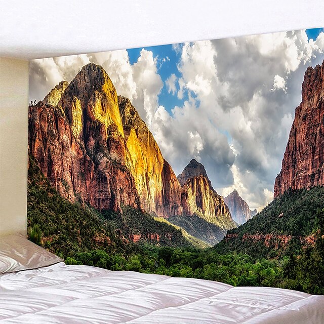 Home & Garden Home Decor | Landscape Wall Tapestry Art Decor Blanket Curtain Hanging Home Bedroom Living Room Decoration Polyest