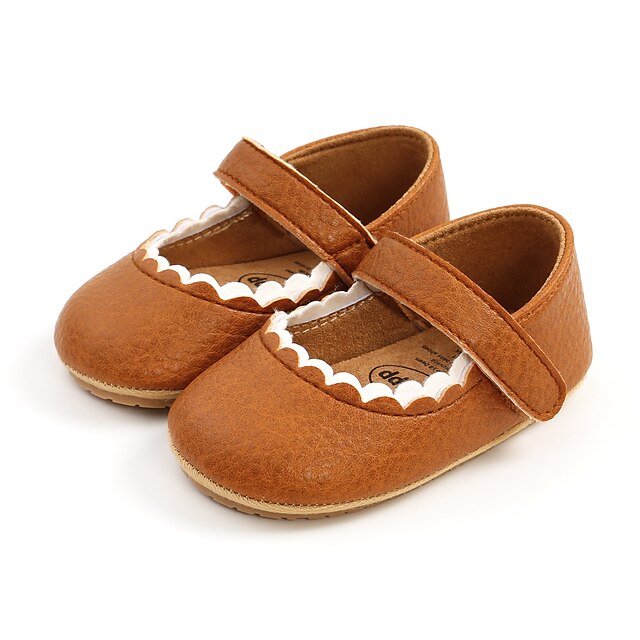 Shoes & Bags Kids Shoes | Boys and Girls Flats Baby & Toddler Shoes First Walkers PU Casual / Daily Infants(0-9m) Daily Indoor Y