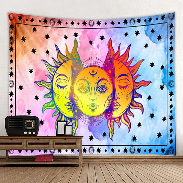 Home & Garden Home Decor | Tarot Divination Wall Tapestry Art Decor Blanket Curtain Hanging Home Bedroom Living Room Decoration 