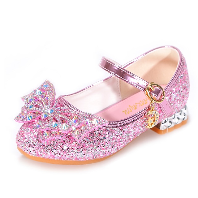 Kstare Girl Casual Toddler Little Kid Leather Flat Dress School Wedding Party Ballet Flats Shoes