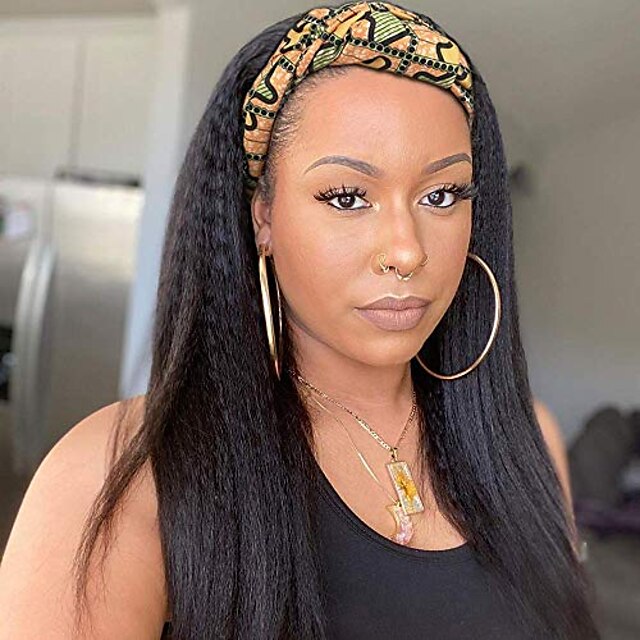 yaki straight headband wig