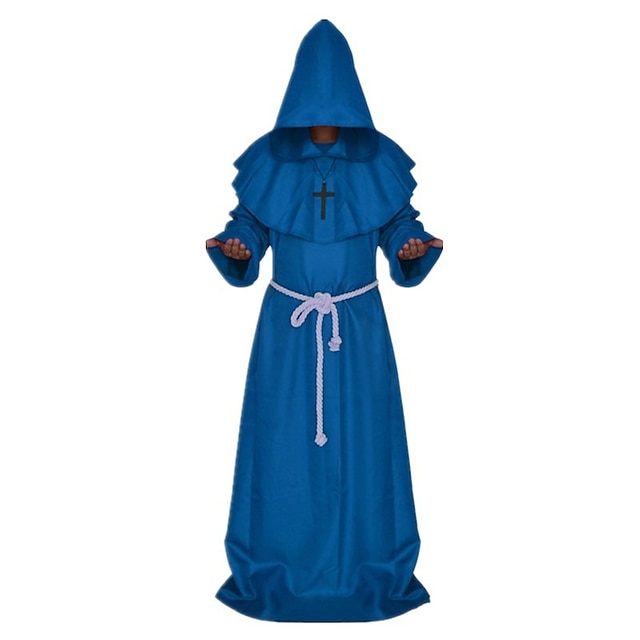 Toys & Hobbies Cosplay & Costumes | Pastor Cosplay Costume Adults Mens Halloween Festival Halloween Festival / Holiday Terylene 