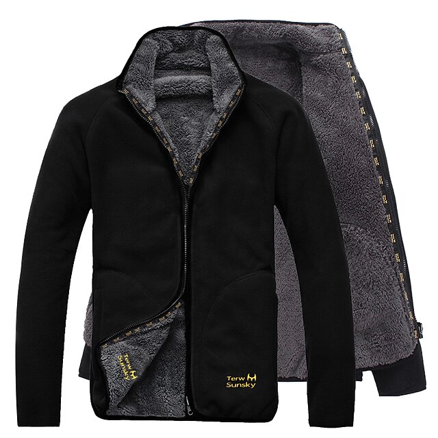 lightweight windproof fleece jacket