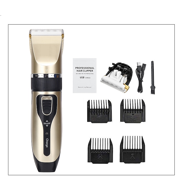  Professional Pet Cat Dog Hair Trimmer Animal Grooming Clippers Cat Cutter Pet Shaver USB Electric Clipper Hair Cutting Machine