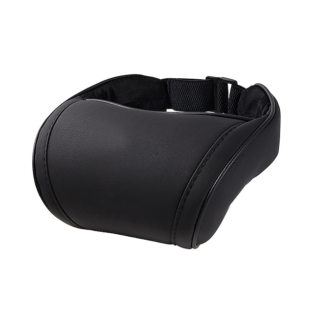  Car Headrest Pillow Soft Breathable Ergonomic Memory Foam Cushion Adjustable Strap Neck Support Car Seat Headrest Fit Tesla Model 3/Y/X/S Accessories 2PCS/Set